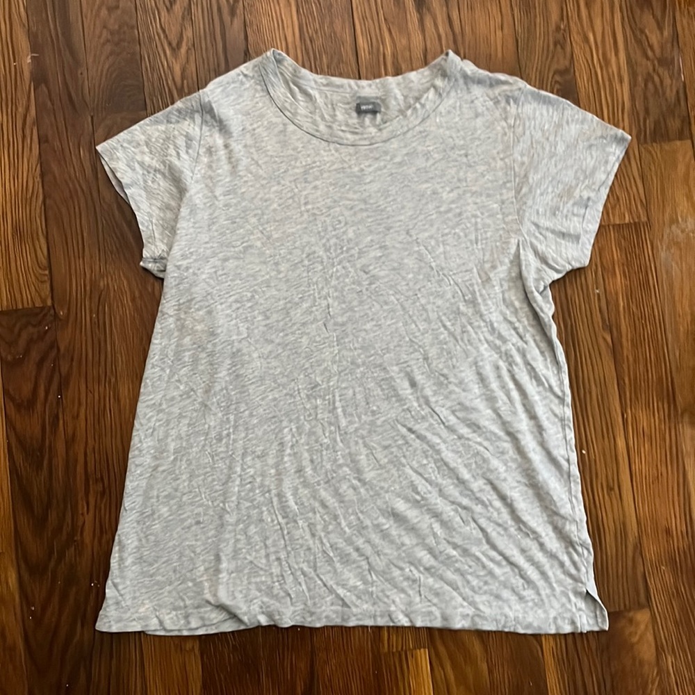 plain grey aerie shirt